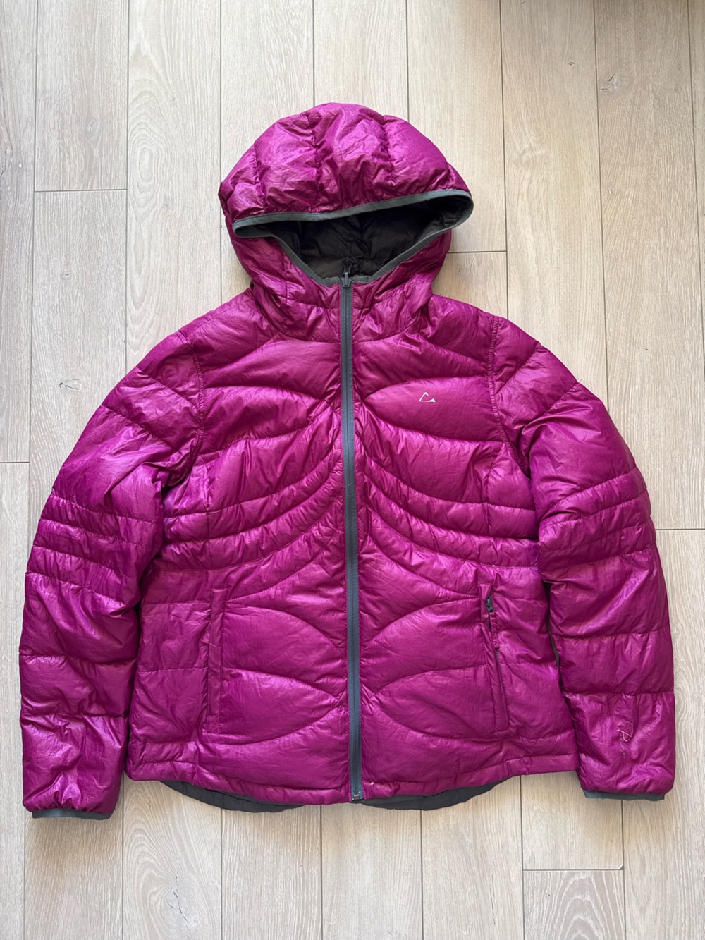 Paradox Reversible Down Jacket Pink & Gray Women’s